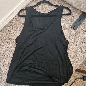 AllSaints Black Tank Top